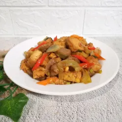 Tahu Tempe Bakso Masak Bawang