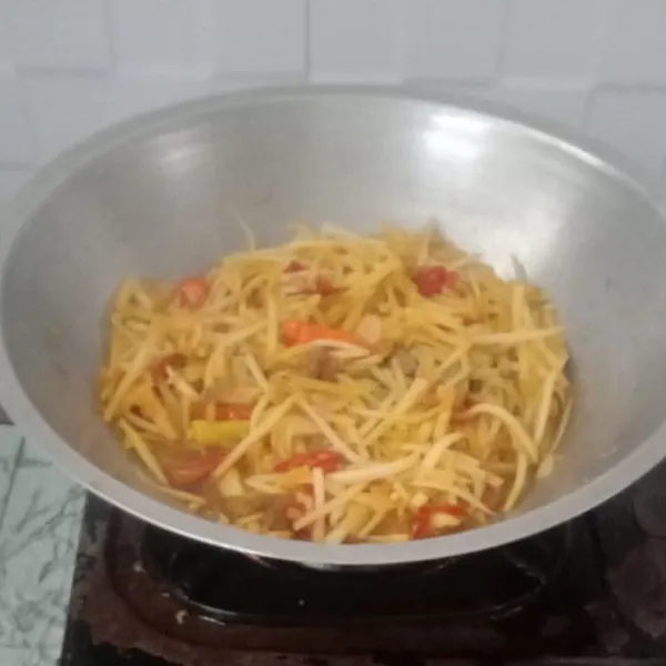 Tunggu matang.