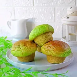 Roti Bluder Pandan Madiun #KURCEPPEJUANGRESEPNUSANTARA