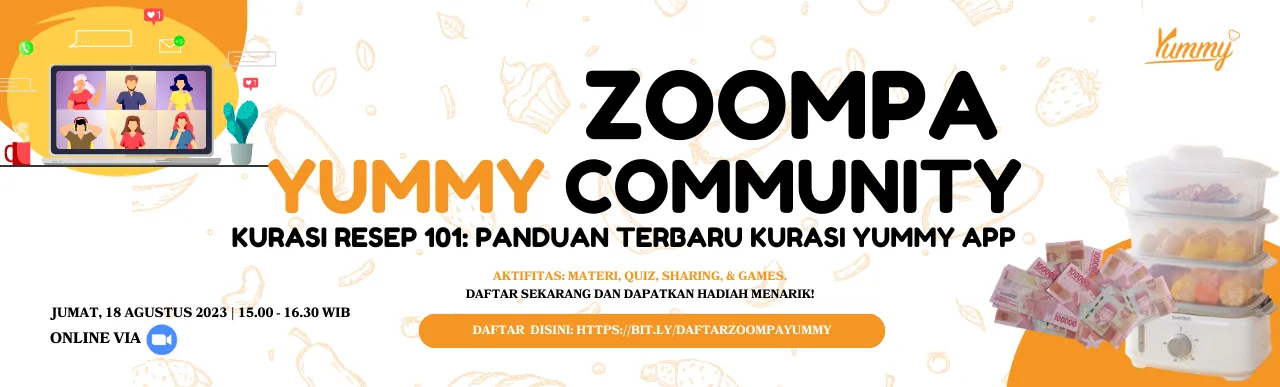 Yuk, Ikutan Zoompa Yummy Community: Kurasi Resep 101! 👩‍🍳👨‍🍳