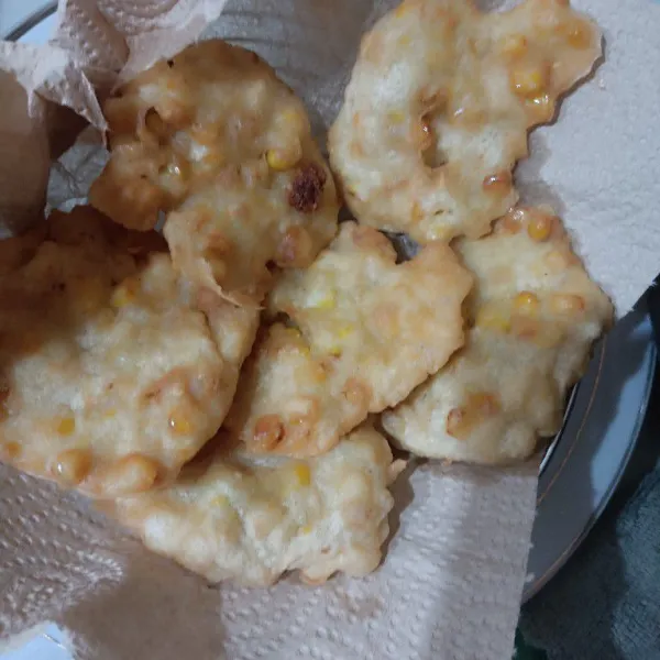 Angkat dan tiriskan.