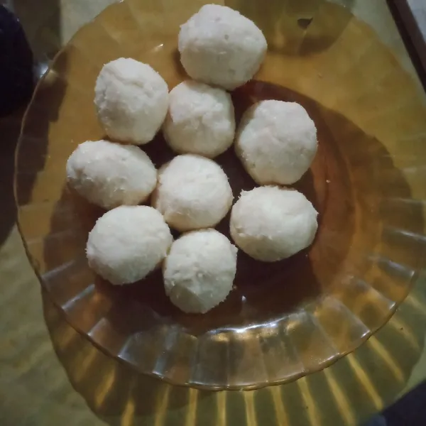 Bulat-bulatkan.