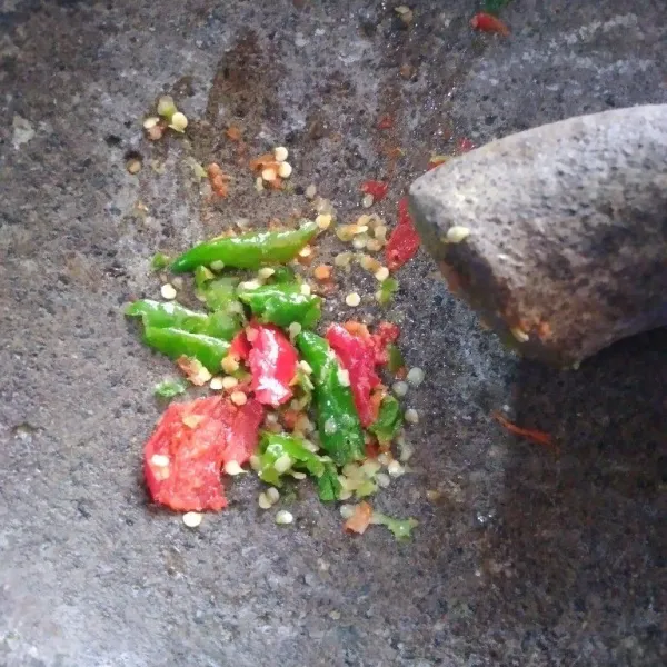 Uleg cabe dan garam.