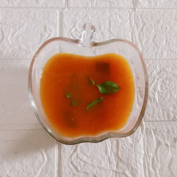 Siap untuk disajikan.