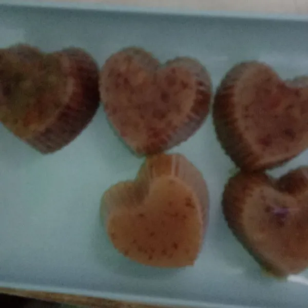 Setelah set keluarkan puding.