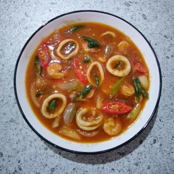Siap sajikan.