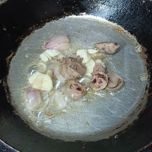 Masukkan ampela.