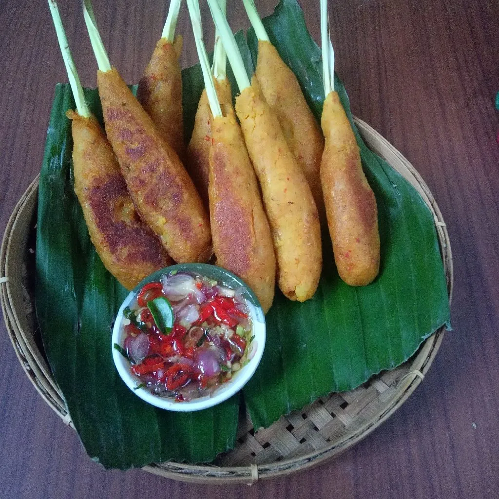 Sate Lilit Bali Vegetarian