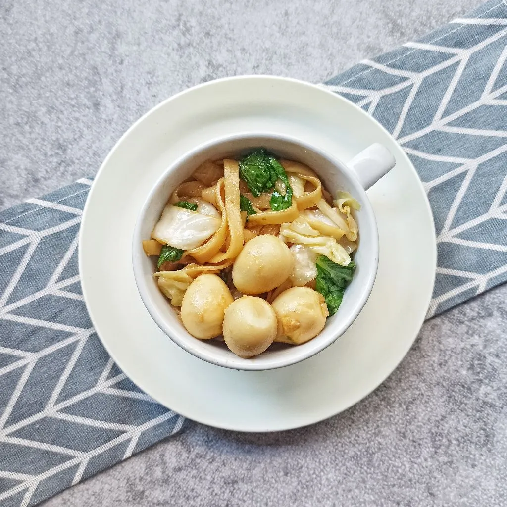 Mie Puyuh Kecap Terasi #KURCEPPEJUANGRESEPNUSANTARA