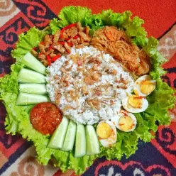 Nasi Liwet Lengkap Sambal Terasi #KURCEPPEJUANGRESEPNUSANTARA