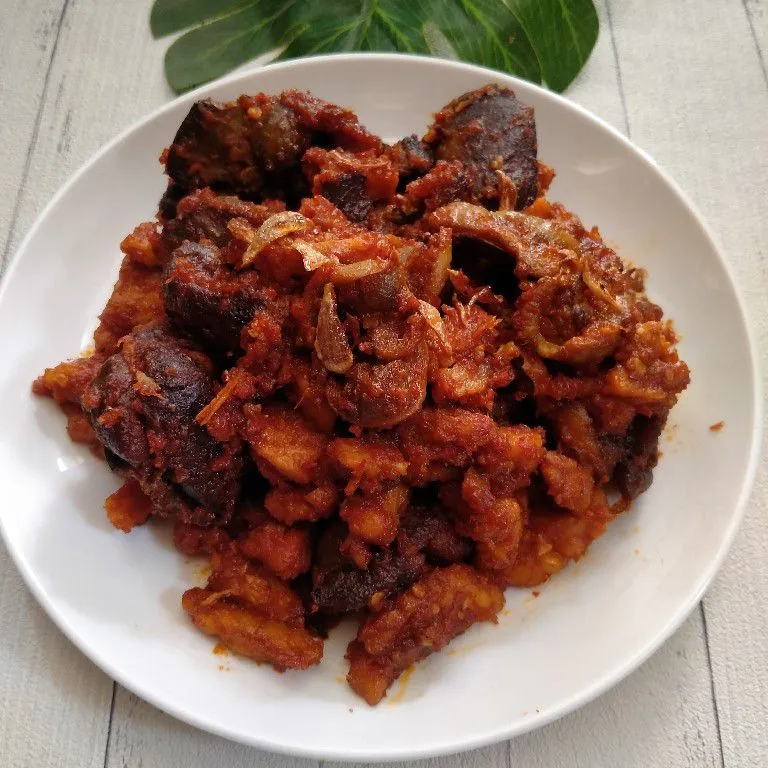 Balado Ati Ampela Tempe #KURCEPPEJUANGRESEPNUSANTARA