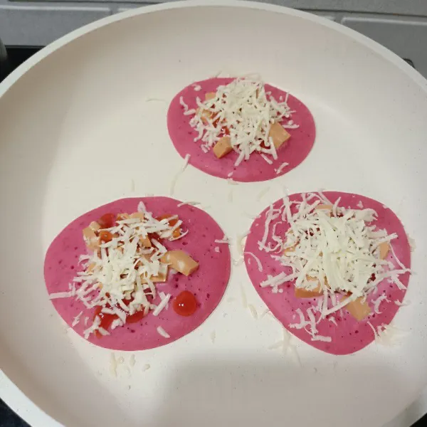 Beri topping sesuka hati.