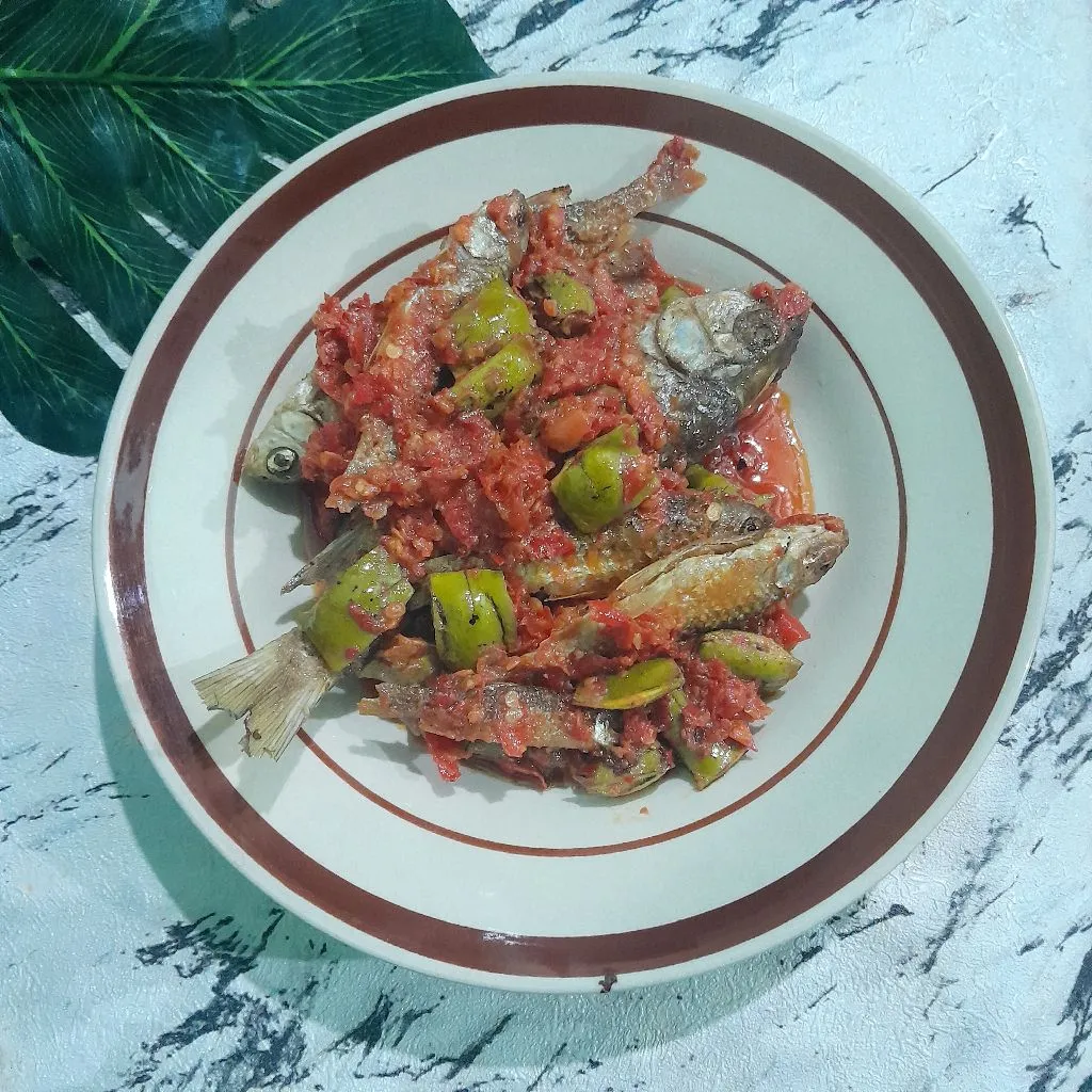 Balado Ikan Gariang Petai #KURCEPPEJUANGRESEPNUSANTARA