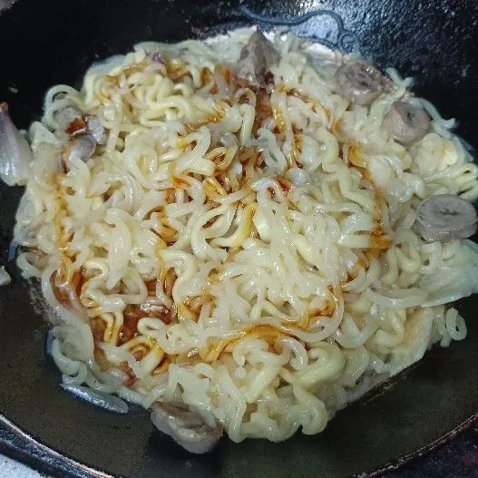 Beri sisa bahan.