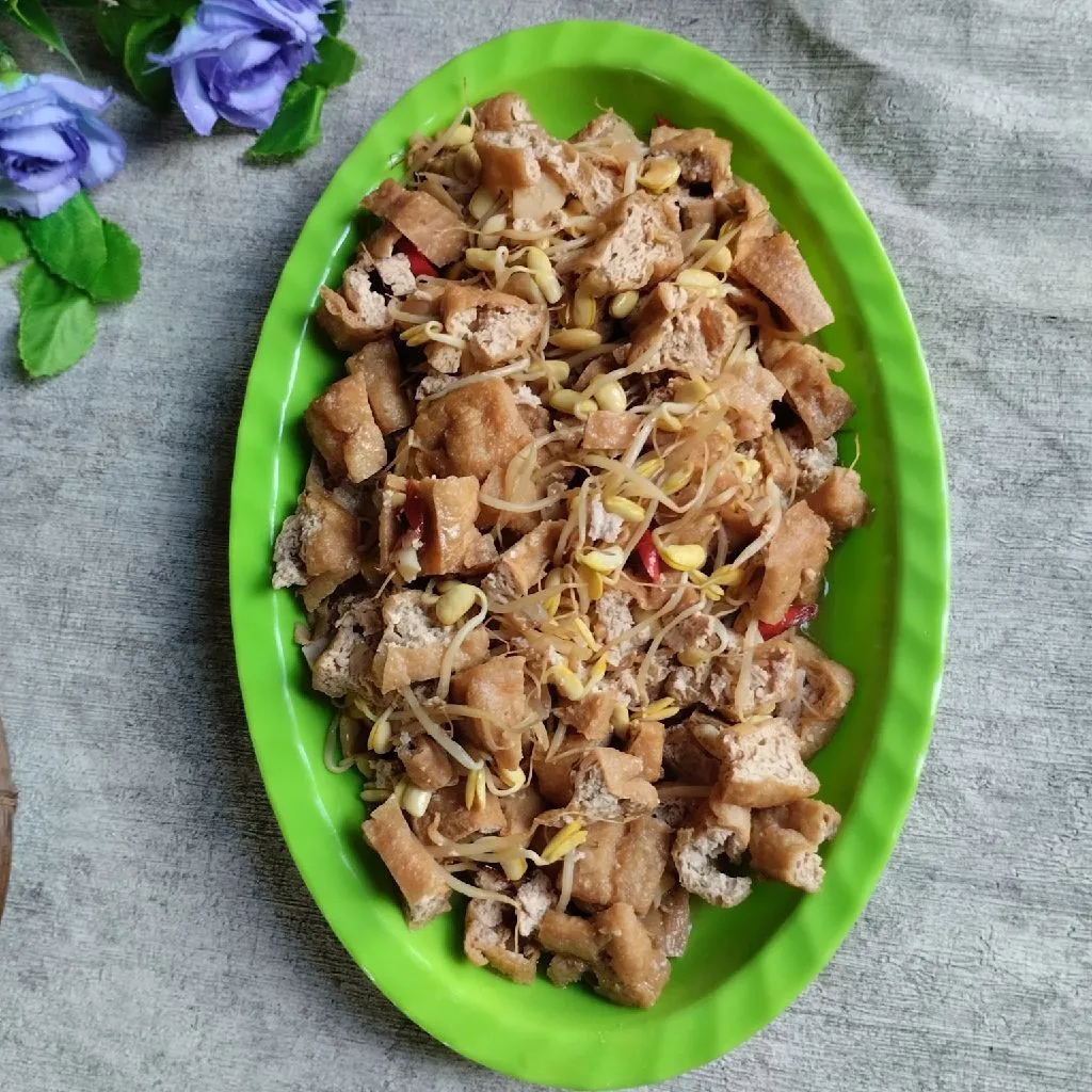 Tahu Kulit Tumis Cedel