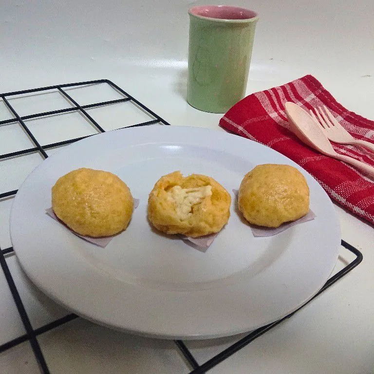 Mini Pao Ubi Kuning Isi Keju