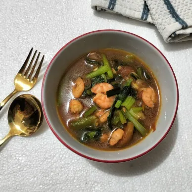 Tumis Udang Tomat