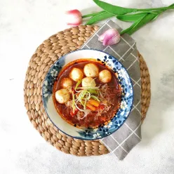 Fishball Shirataki Kuah Tom Yum