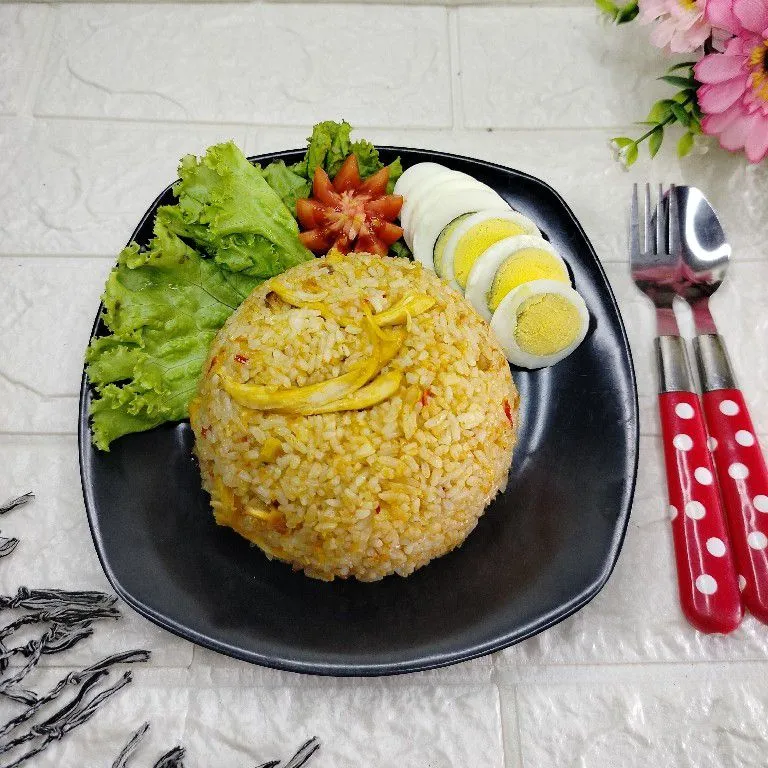 Nasi Goreng Pedas Ayam Suwir