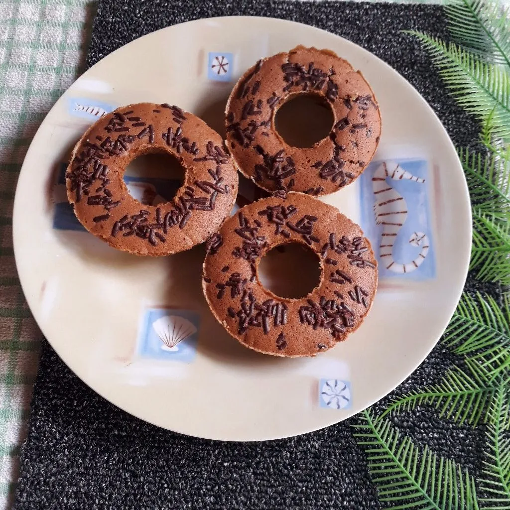 Bolu Donat Double Cokelat