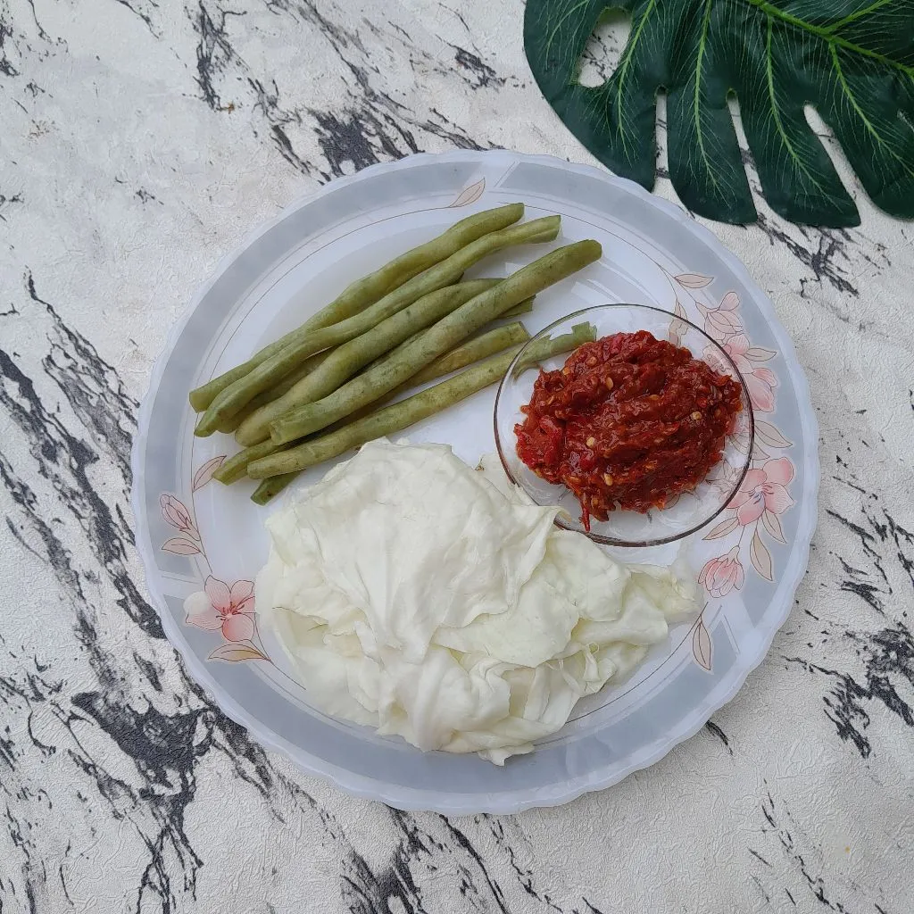 Buncis Kol Sambal Terasi