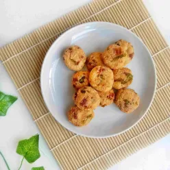 Perkedel Tahu Kornet Seledri