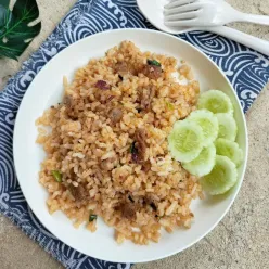 Nasi Goreng Daging Sapi Pedas