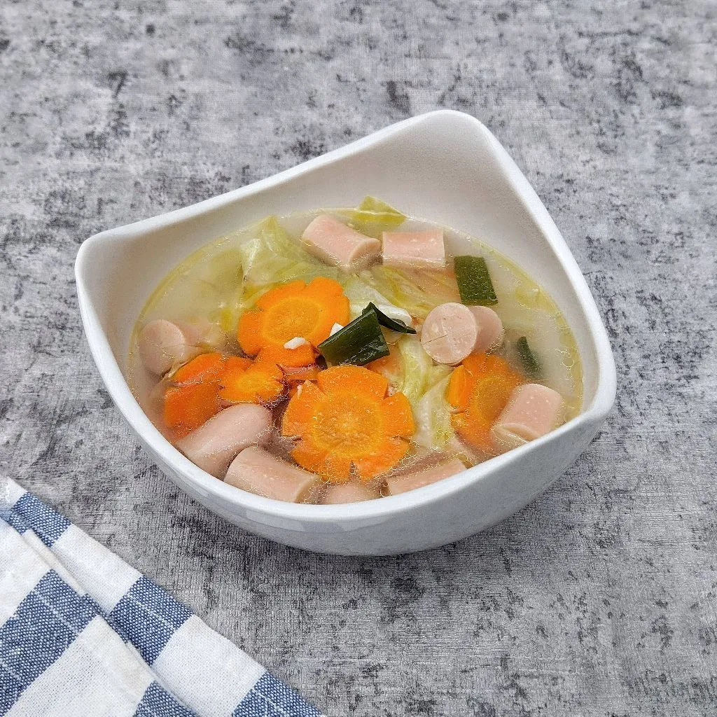 Sop Sosis Sayuran