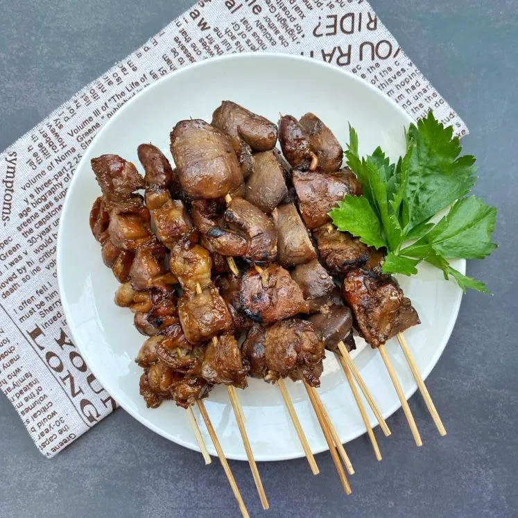 Sate Ati Ampela Bumbu Bacem