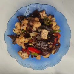Tumis Jamur Kuping Tahu