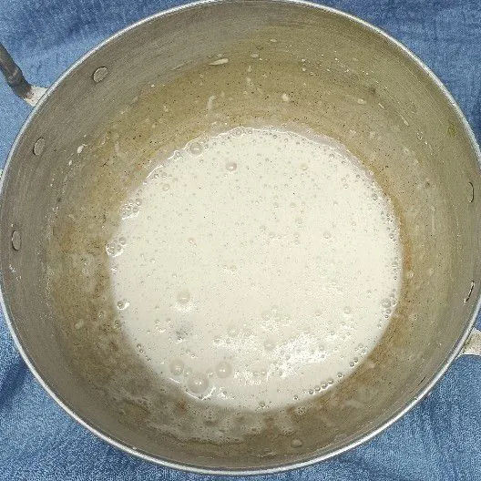 Mixer hingga tidak ada yang bergerindil.