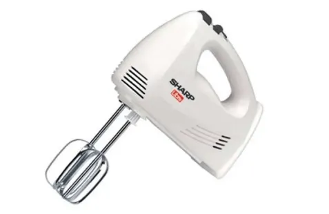 Hand mixer putih merek Sharp