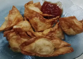 Pangsit Goreng Isi #JagoMasakMinggu5Periode2