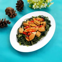 Kangkung Sosis Teriyaki