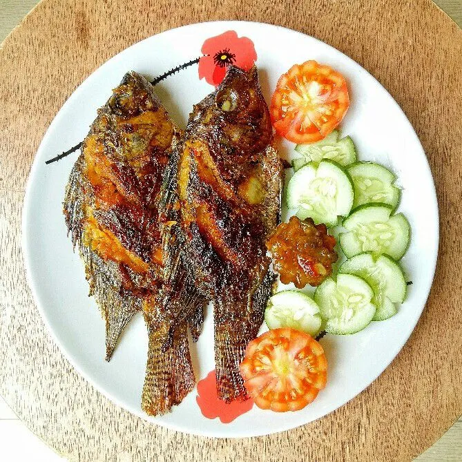 Nila Bakar Bumbu Rica