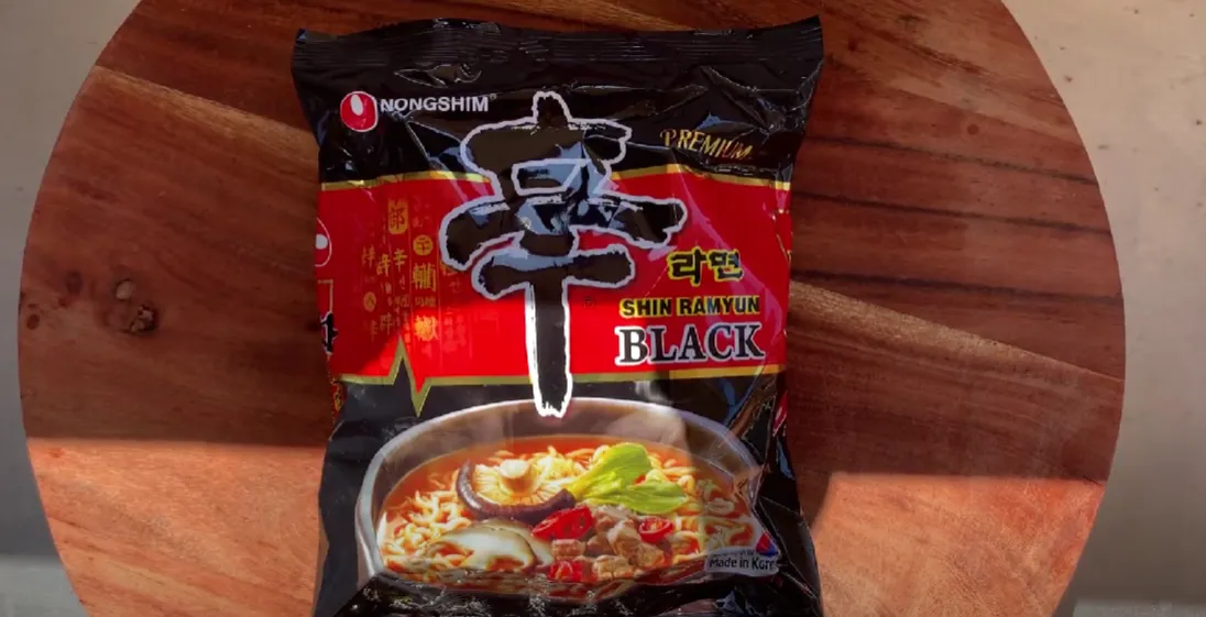 nongshim shin black korea