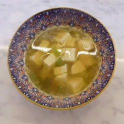Sop Tahu Sutra Kaldu Dashi