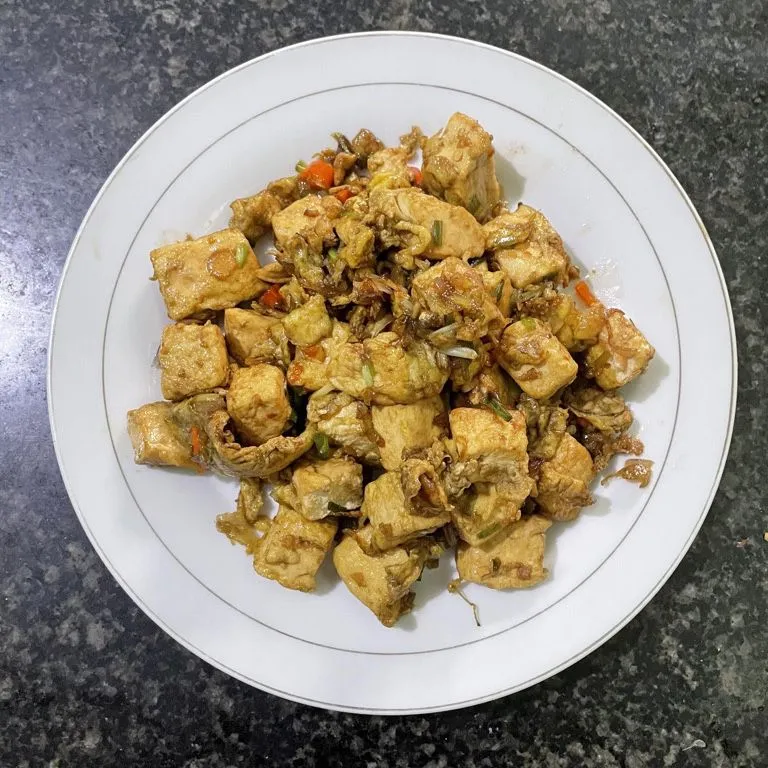 Tahu Telur Kecap
