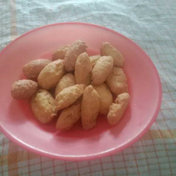 Angkat setelah digoreng.