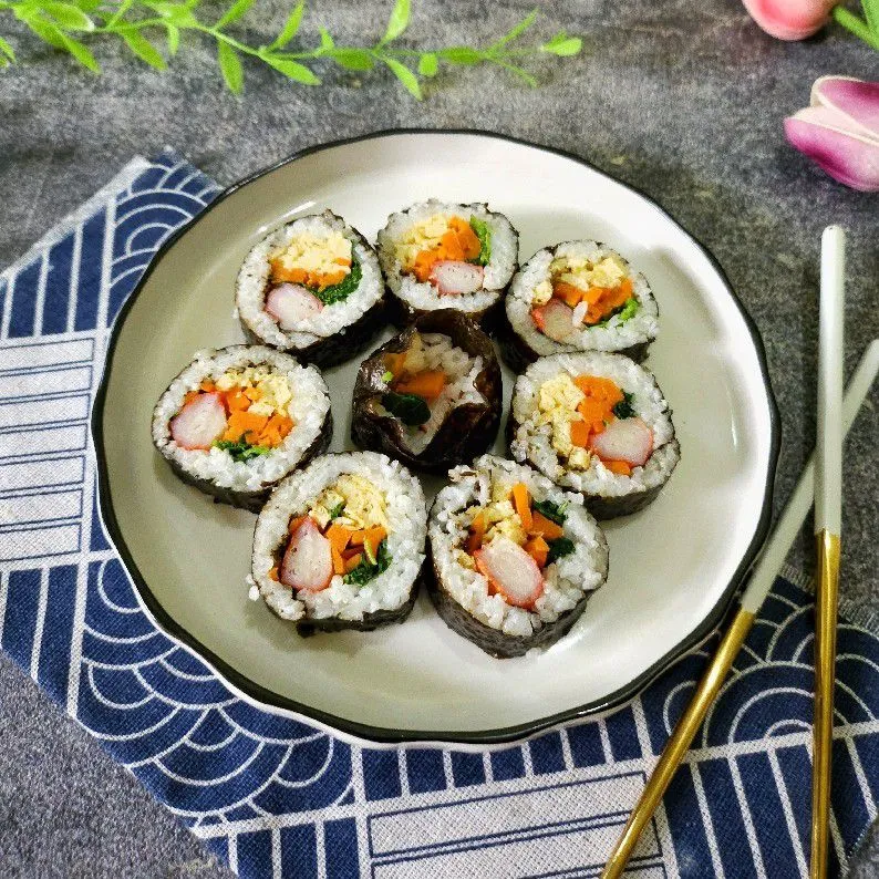 Easy Crabstick Sushi