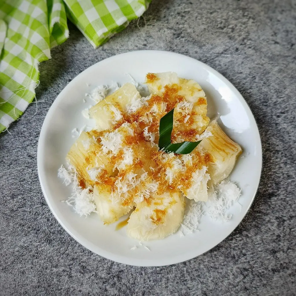 Singkong Kelapa Saus Gula Aren