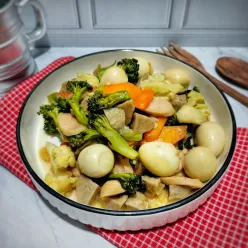 Tumis Brokoli Telur Puyuh