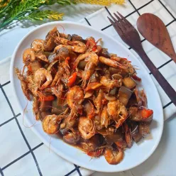 Tumis Terong Udang Kecap