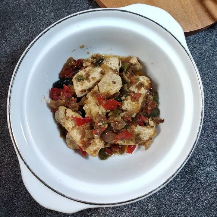 Tumis Tahu Cabe Bawang