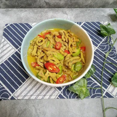 Tumis Usus Petai