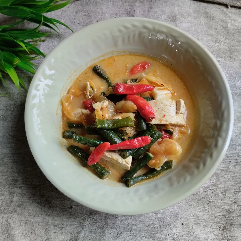 Sayur Cabai Tahu Kacang Kol