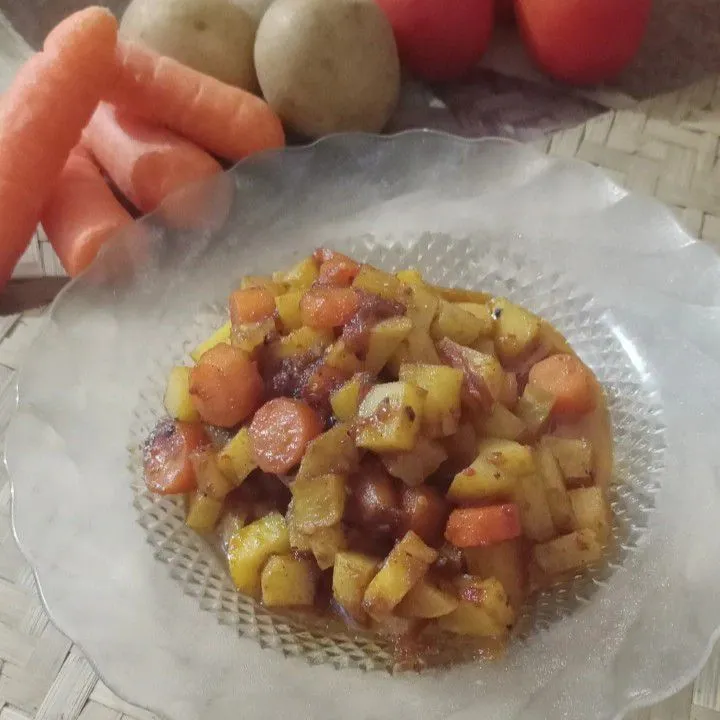 Sambel Kentang Wortel