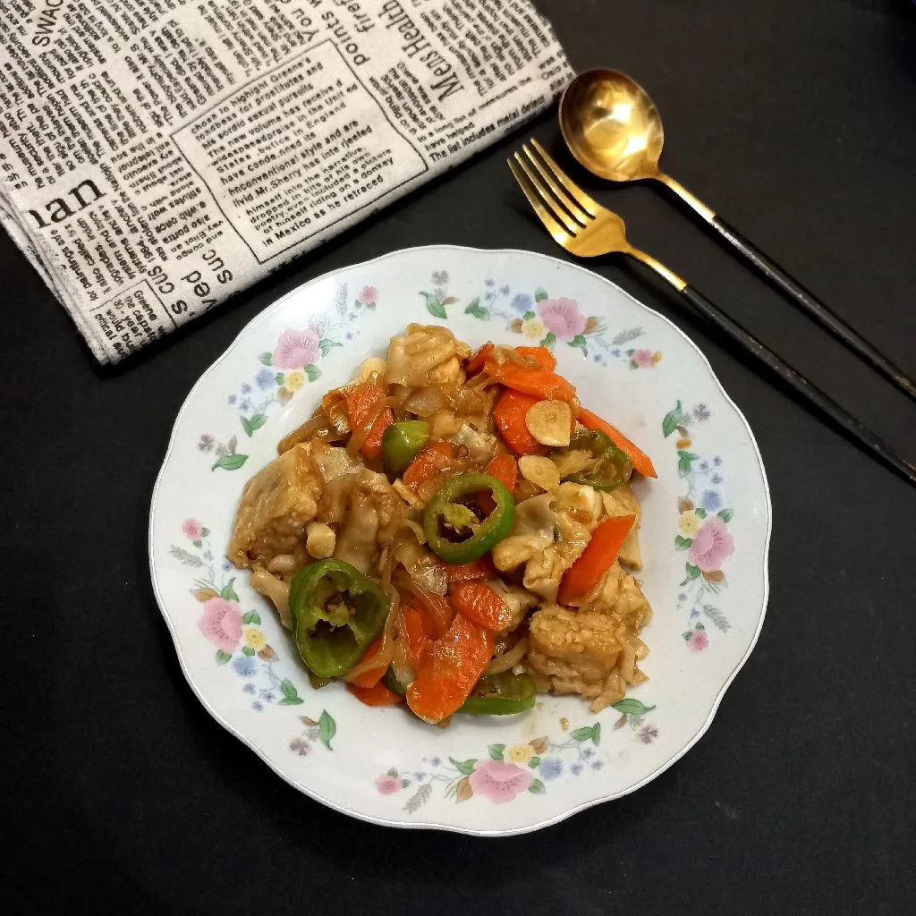 Siomay Wortel Masak Pedas