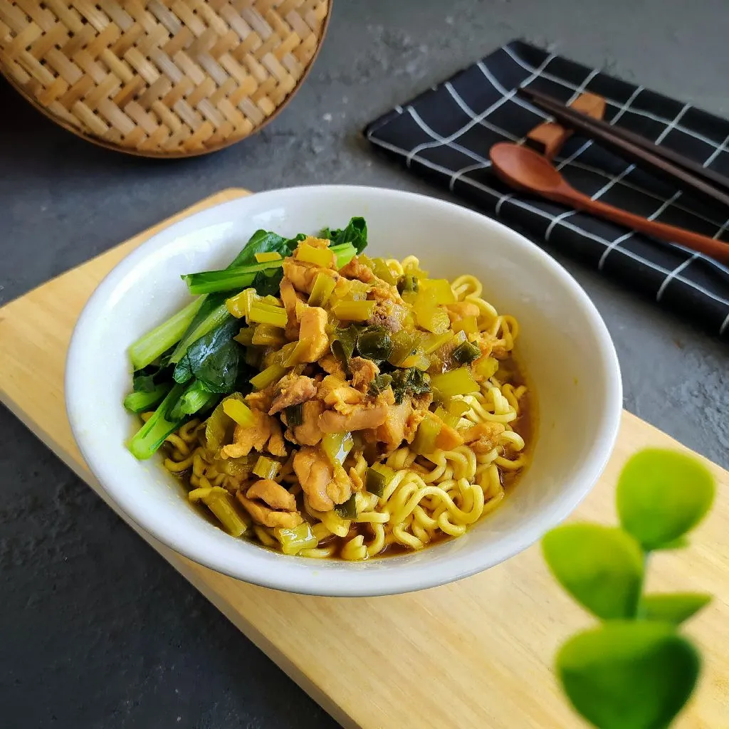 Mie Ayam ala Abang Gerobak