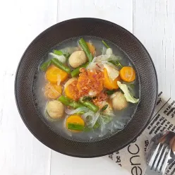 Sayur Sop Soun Bakso Ikan